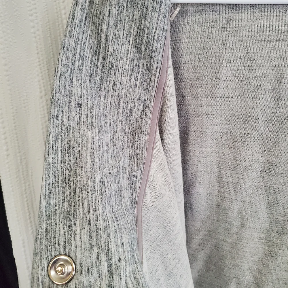 Womens XXL Danskin Heather Gray Cowl Neck Sweater